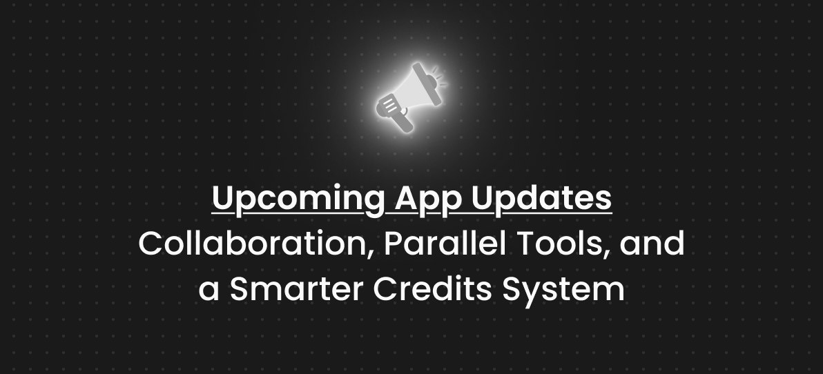 FASHN Blog | Upcoming App Updates: Collaboration, Parallel Tools, and a ...